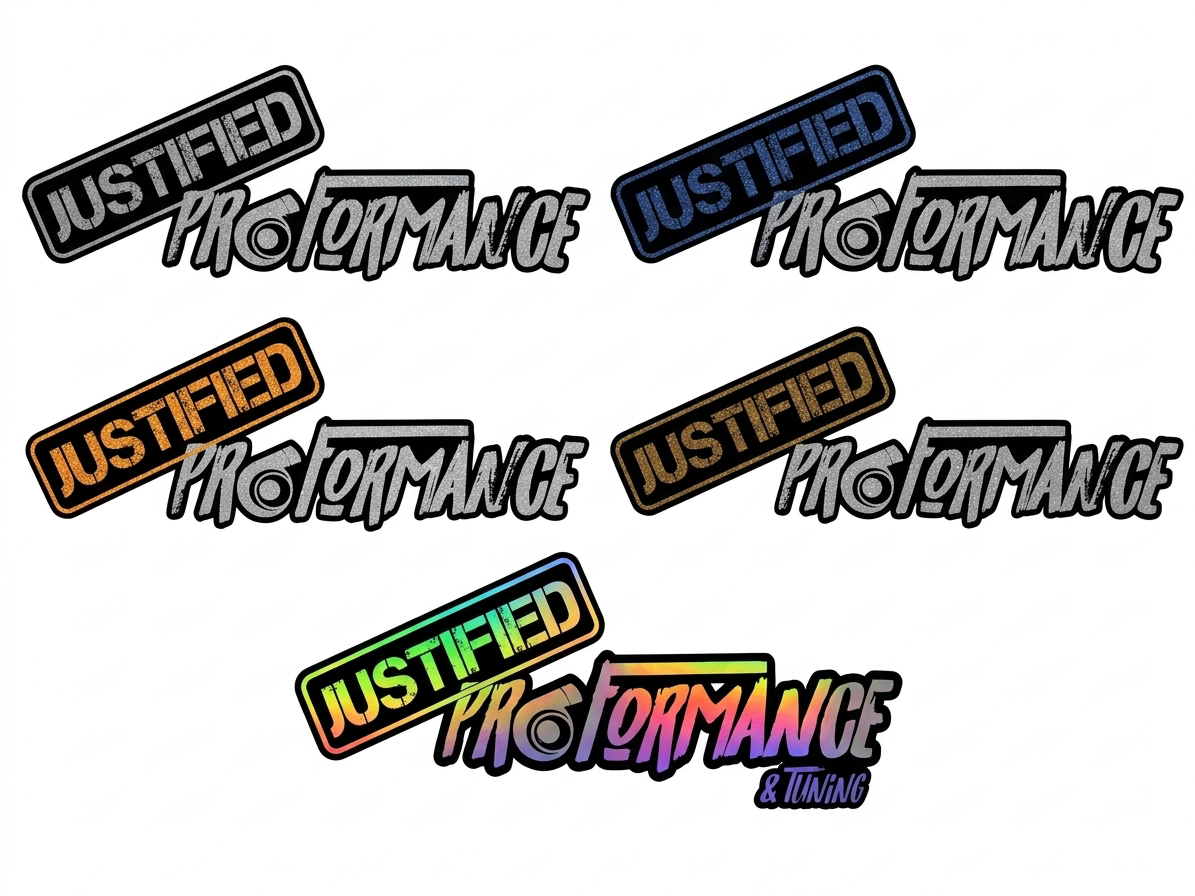 Justified Proformance Vehicle Decal (Medium)