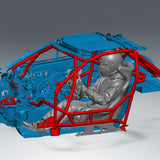 C5 Corvette FD Spec Roll Cage Kit