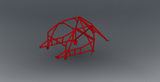 190E FD Spec Roll Cage Kit