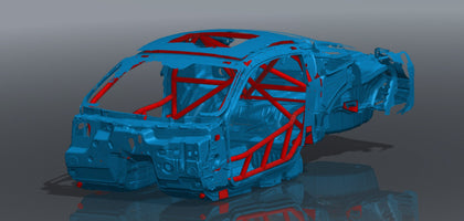 S197 Mustang FD Spec Roll Cage Kit