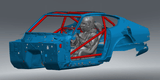 240Z NHRA 8.5 Chromoly Roll Cage Kit