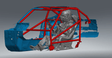 240Z NHRA 8.5 Chromoly Roll Cage Kit