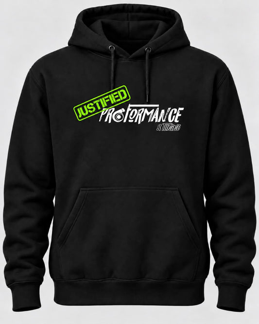 Justified Proformance Black & Greeen Hoody