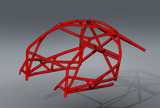Porsche Boxster 986 Road Race Spec – .120″ X Door Bar Roll Cage