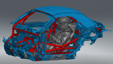 Porsche Boxster 986 Road Race Spec – .120″ X Door Bar Roll Cage