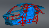 997 Porsche 911 FD Spec – Ladder Door Bar Roll Cage