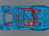 S2000 Drift/Road Race Spec Roll Cage Kit