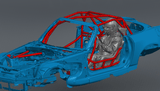 S2000 Drift/Road Race Spec Roll Cage Kit