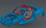S2000 Drift/Road Race Spec Roll Cage Kit