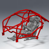 C5 Corvette Road Race Spec Roll Cage Kit