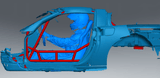 C6 Corvette FD Spec Roll Cage Kit