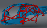 C6 Corvette FD Spec Roll Cage Kit