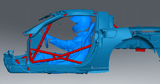 C6 Corvette FD Spec Roll Cage Kit