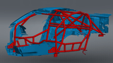 C6 Corvette FD Spec Roll Cage Kit