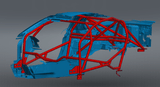 C6 Corvette FD Spec Roll Cage Kit