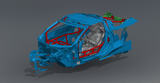 C8 FD Spec Matt Field Edition Roll Cage Kit