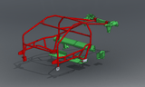 C8 FD Spec Matt Field Edition Roll Cage Kit