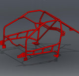 C6 FD Spec MATT FIELD EDITION Roll Cage Kit