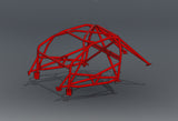 FRS/BRZ/GT86 Road Race Spec – Non-Gutted X Door Bar Roll Cage