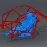 C6 Corvette FD Spec Roll Cage Kit