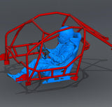 C6 Corvette FD Spec Roll Cage Kit