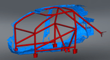 EvoVIII NHRA 8.5 Chromoly Roll Cage