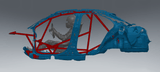 EVO X Rally Spec – Chromoly Roll Cage Kit