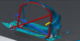 C6 SFI 25.1 / 25.2 Tube Chassis Roll Cage