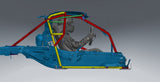 C6 SFI 25.1 / 25.2 Tube Chassis Roll Cage
