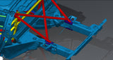 C6 SFI 25.1 / 25.2 Tube Chassis Roll Cage