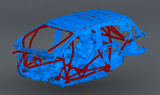 GR Corolla Rally Spec – Non-gutted X Door Bar Roll Cage