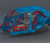 E36 Sedan FD Spec Roll Cage Kit