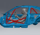 E46 Coupe FD Spec Roll Cage Kit
