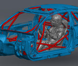 E46 Coupe FD Spec Roll Cage Kit