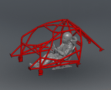 E46 Coupe Road Race Spec Roll Cage Kit