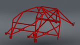 E82 FD Spec – Non-gutted X Door Bar Roll Cage