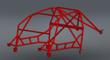 E82 FD Spec – Ladder Door Bar Roll Cage