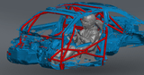 E82 FD Spec – X Door Bar Roll Cage