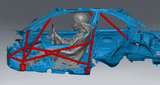 E82 FD Spec – X Door Bar Roll Cage