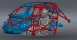 E90 Sedan FD Spec Roll Cage Kit
