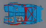 E90 Sedan FD Spec Roll Cage Kit
