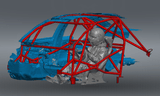 E90 Sedan FD Spec Roll Cage Kit