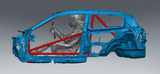 EG Hatch NHRA 8.5 Chromoly Roll Cage Kit
