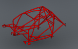 EvoX FIA Spec Roll Cage Kit
