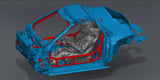 RX7 FC Vert Drift Spec Roll Cage Kit