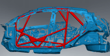 Fiesta FIA Spec Rally Roll Cage Kit