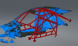 BMW G22 Coupe Drift Spec Roll Cage Kit