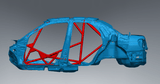 GD Subaru FIA Spec Roll Cage Kit