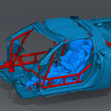 C6 Corvette FD Spec Roll Cage Kit