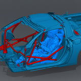 C6 Corvette FD Spec Roll Cage Kit